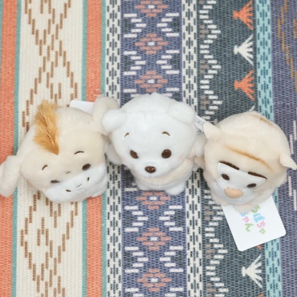 Japan Disney Urupocha-Chan White Pooh Series Tigger Eeyore Pooh Set US Seller - Picture 3 of 4